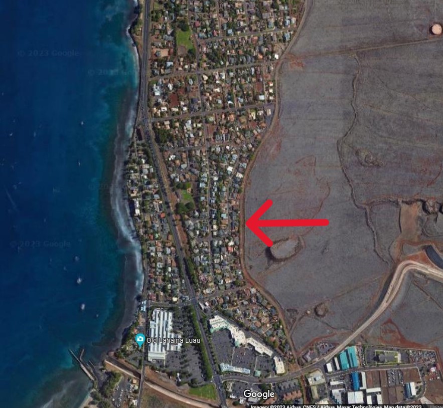 Maui - Detour Route (Satellite)